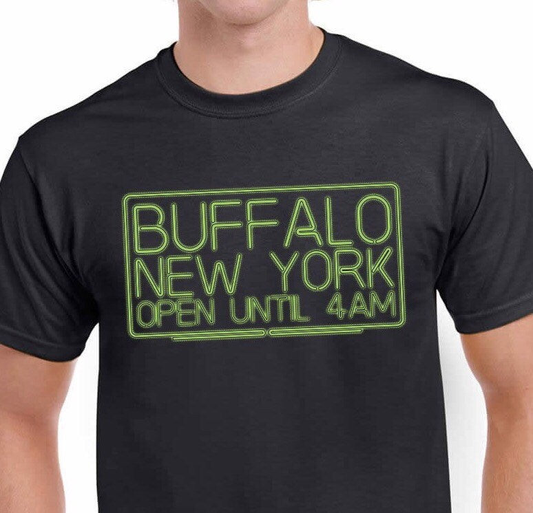 Buffalo NY Open Until 4am Bar Crawl T-shirt