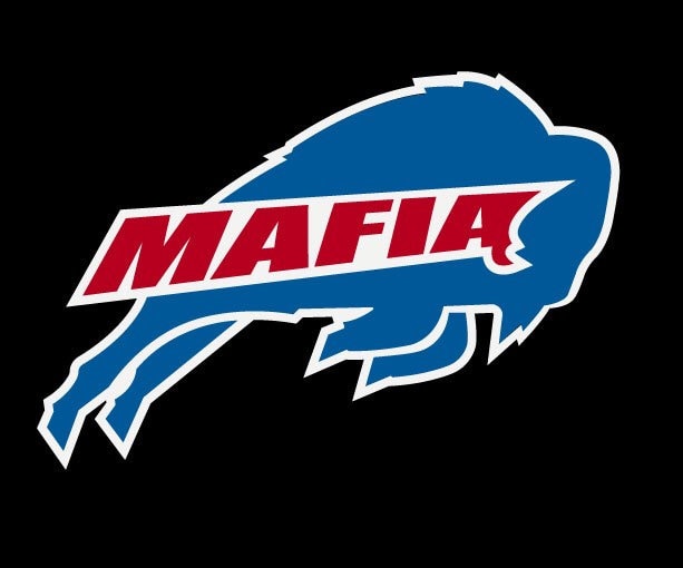 Josh Allen's Drawing Mafia Sticker Car Decal Buffalo 