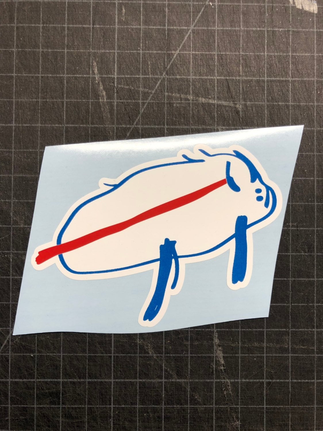 Josh Allen's Drawing Mafia Sticker Car Decal Buffalo