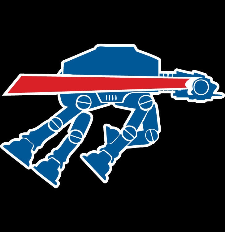 Charging Walker Buffalo Car Vinyl Sticker Decal
