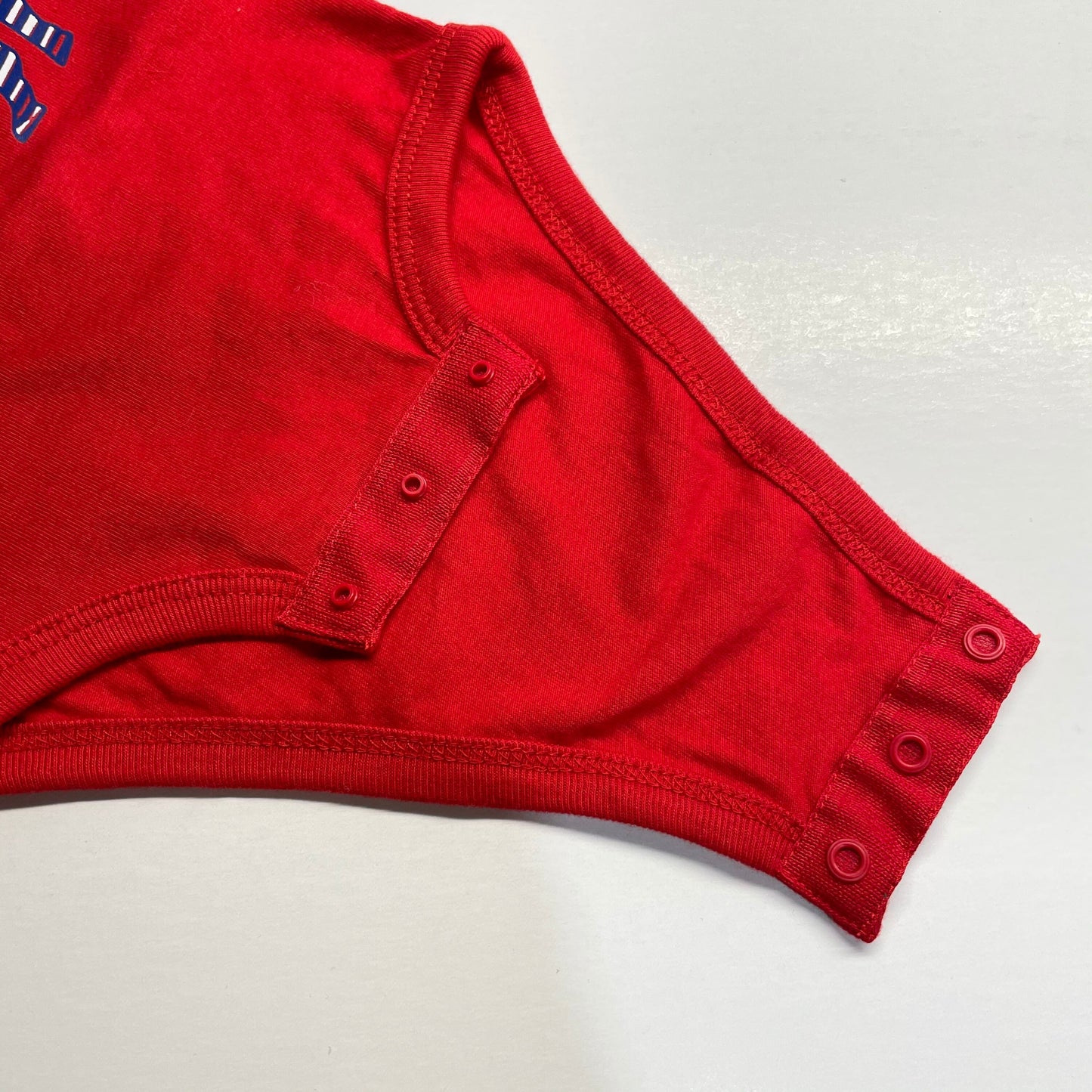 Buffalo NY Red Zebra Print Buffalo Raglan Bodysuit