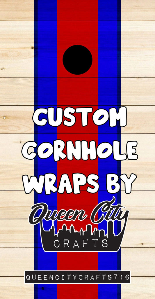 Custom Cornhole Board Wraps