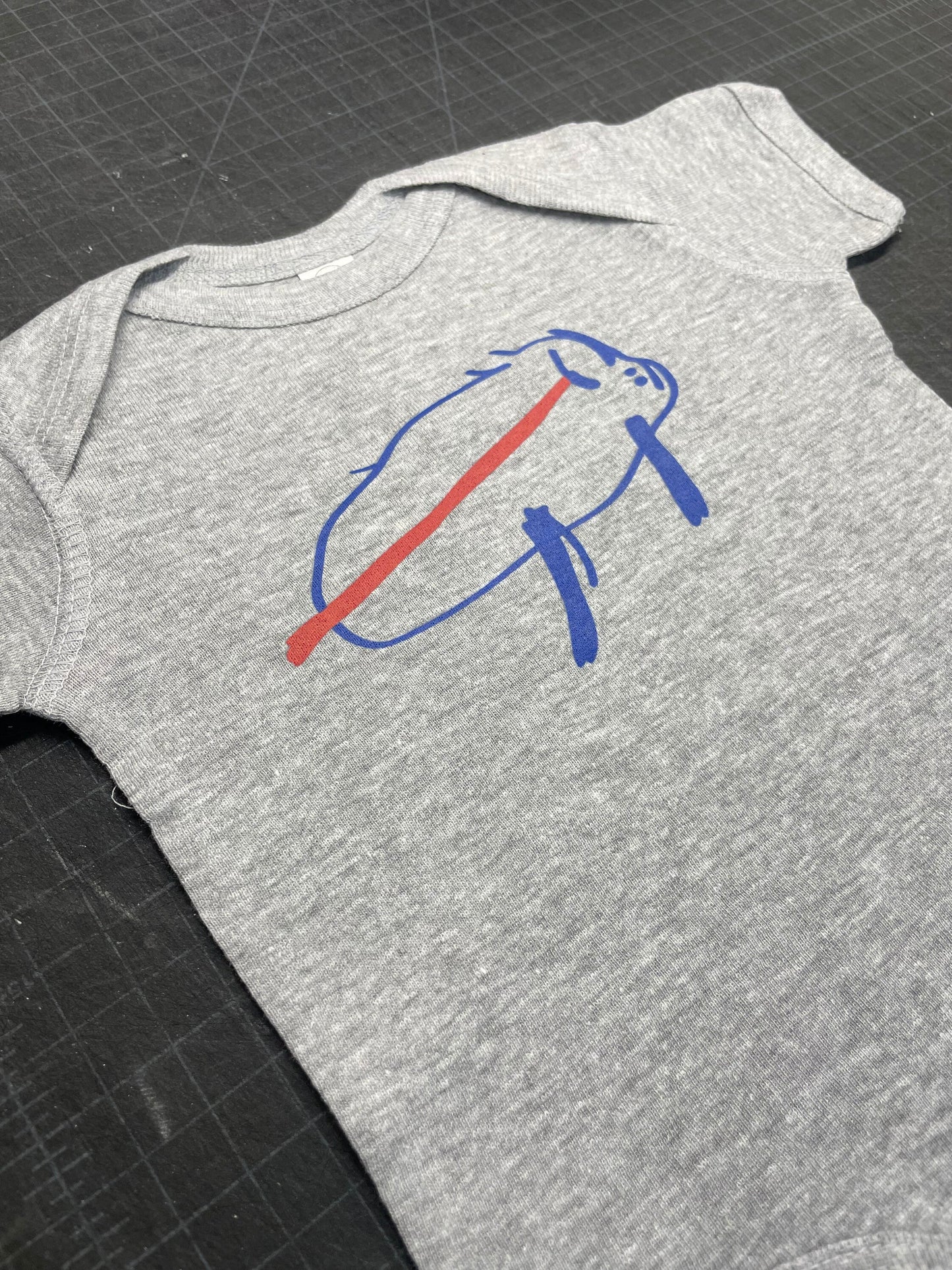 Josh Allen Charging Potato Infant Baby Bodysuit