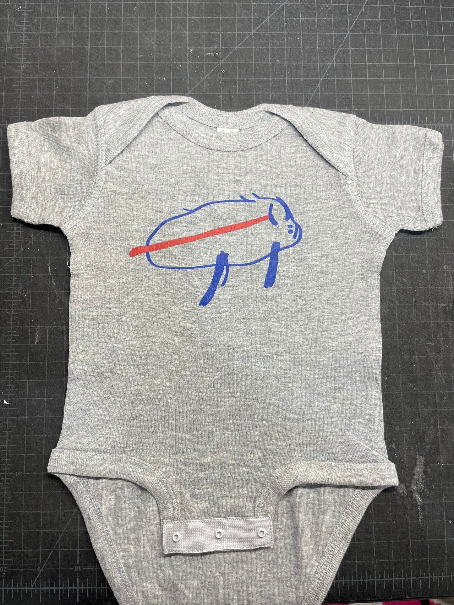 Josh Allen Charging Potato Infant Baby Bodysuit