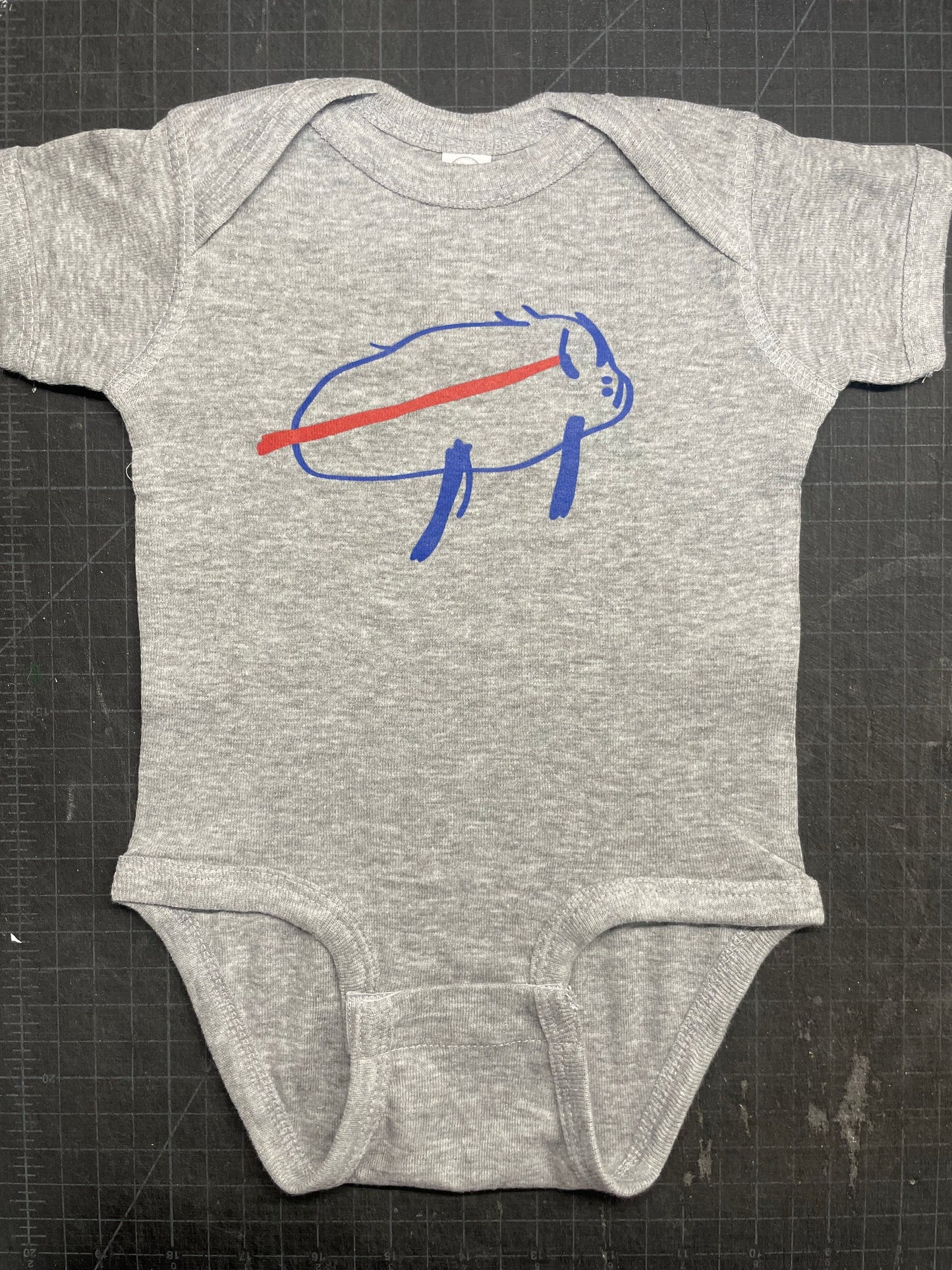 Josh Allen Charging Potato Infant Baby Bodysuit