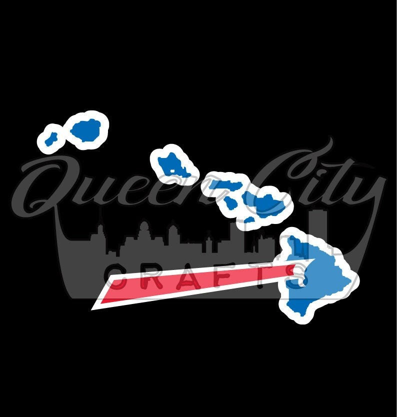 Buffalo Backers Hawaii Sticker Decal