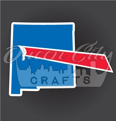 Buffalo Backers New Mexico Sticker Decal