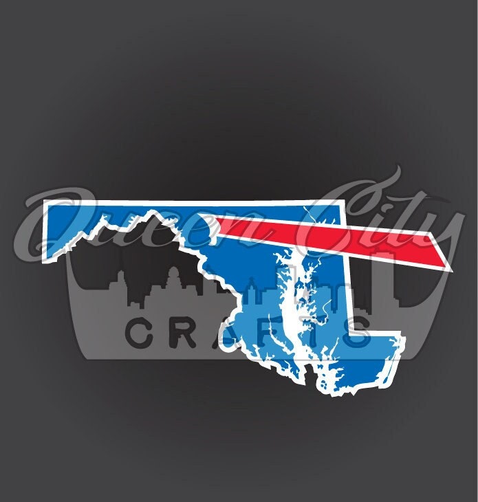 Buffalo Backers Maryland Sticker Decal