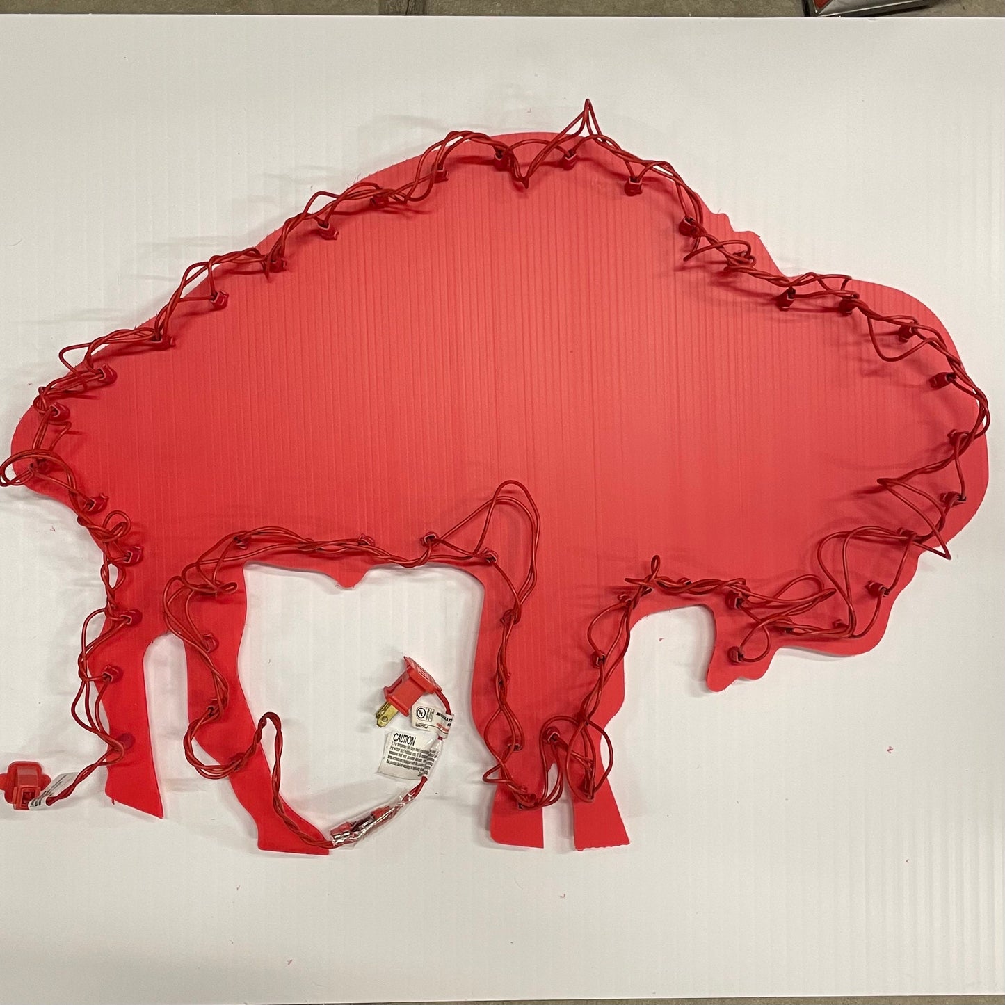 Standing Buffalo Outdoor Sign
