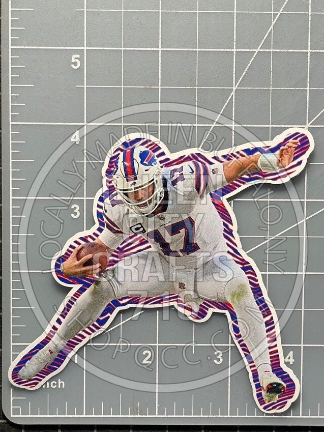 Josh Allen Hurdle Ave Buffalo NY - Buffalo Bills - Sticker