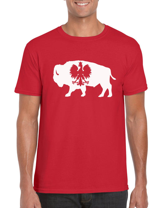 Buffalo Polish Dyngus Day Parade Bison T-Shirt Polish Eagle New York