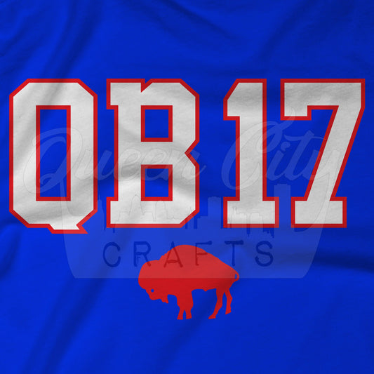 Buffalo Football QB 17 Shirt