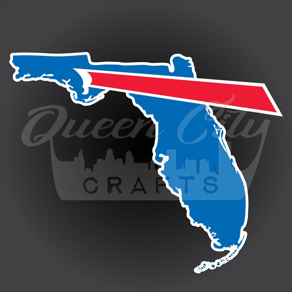 Buffalo Backers Florida Sticker Decal