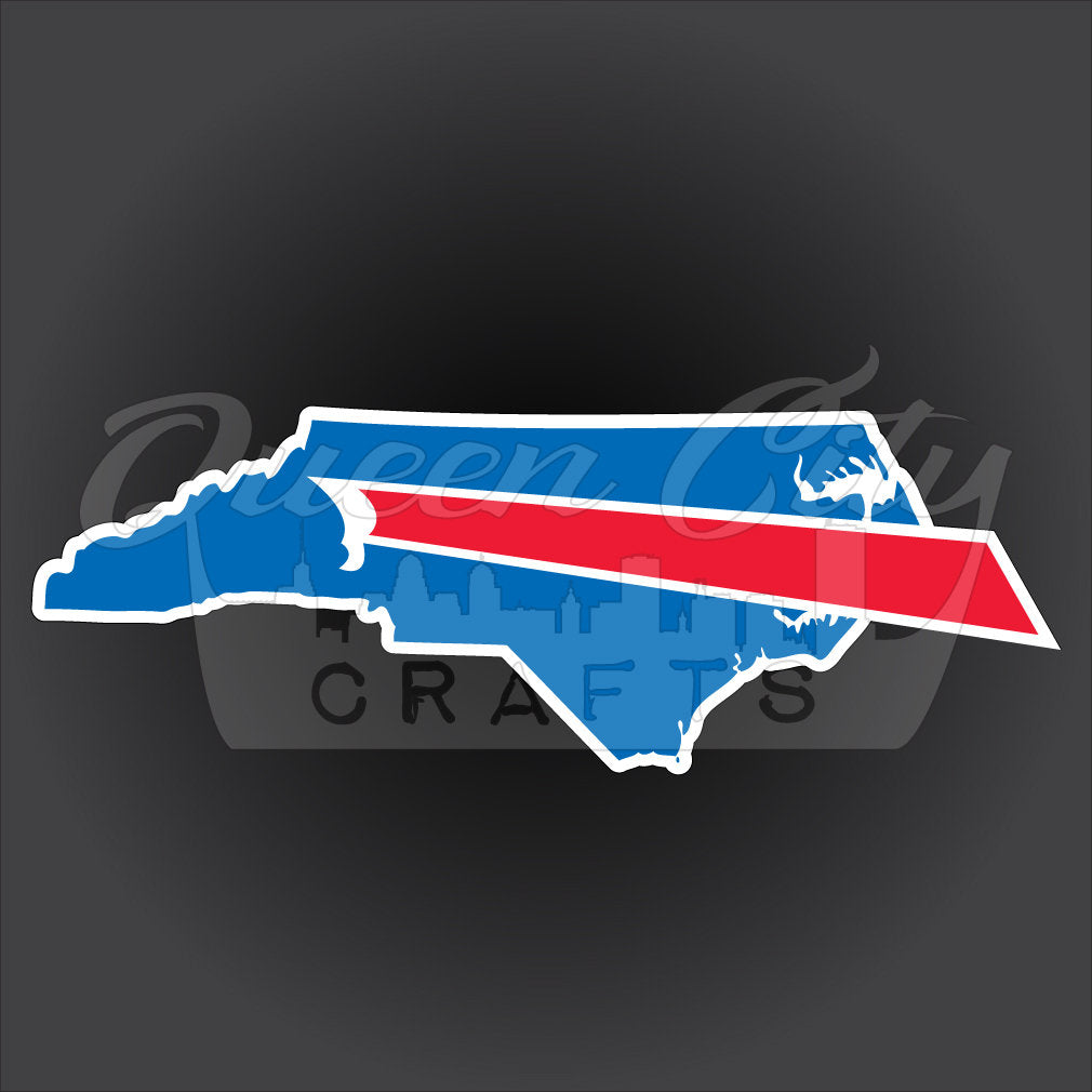 Buffalo Backers North Carolina Sticker Decal