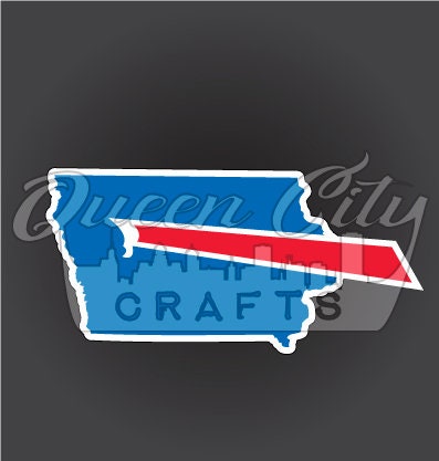 Buffalo Backers Iowa Sticker Decal