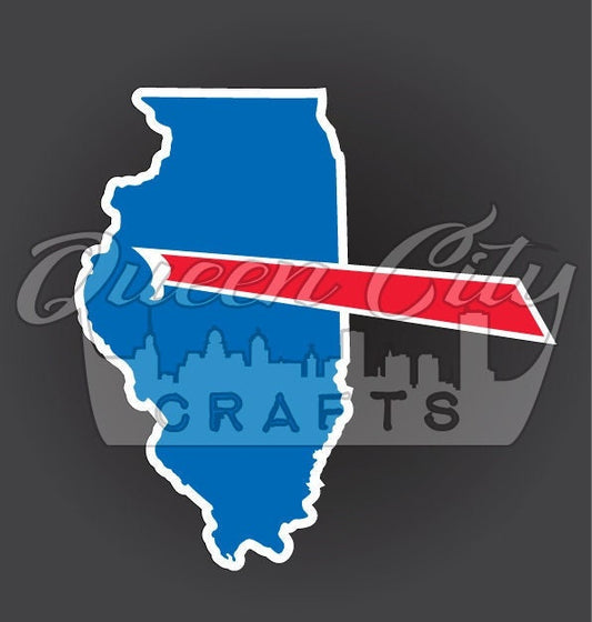 Buffalo Backers Illinois Sticker Decal