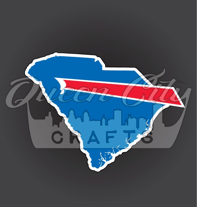 Buffalo Backers South Carolina Sticker Decal